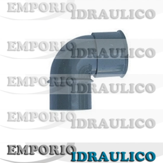 Curva 87° MF PVC Grigio da 32 - Clicca l'immagine per chiudere